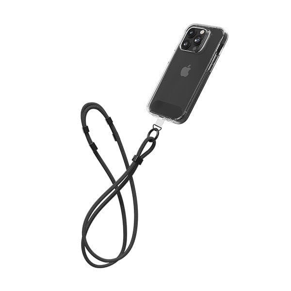 ZAGG Universal Phone Lanyard & Cross-Body Phone Strap Solid Black