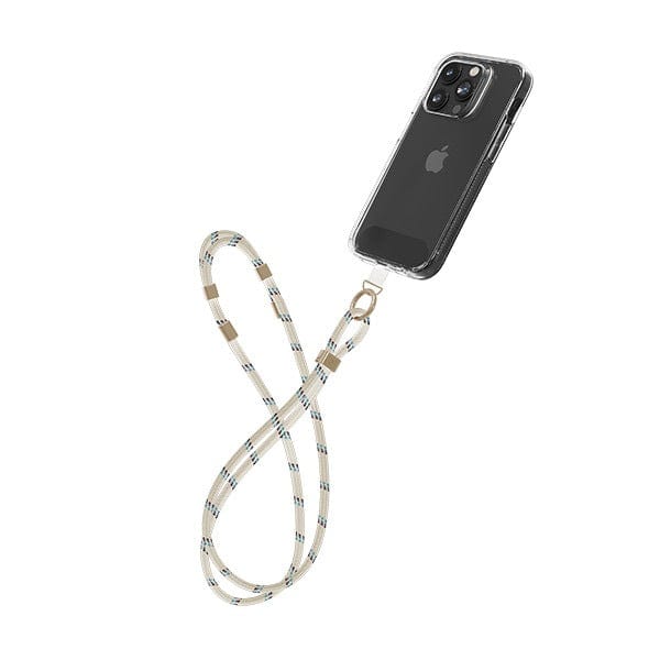 ZAGG Universal Phone Lanyard & Cross-Body Phone Strap White