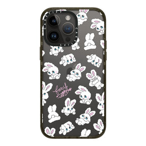 CASETiFY Bunnies by Foxy Illustrations Impact Series Case for iPhone 14 Pro / Pro Max