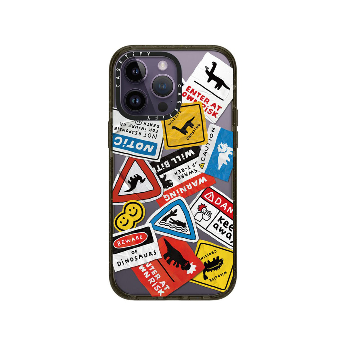 CASETiFY Beware of Dinosaurs Impact Series Case for iPhone 14 Pro / Pro Max