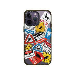 CASETiFY Beware of Dinosaurs Impact Series Case for iPhone 14 Pro / Pro Max