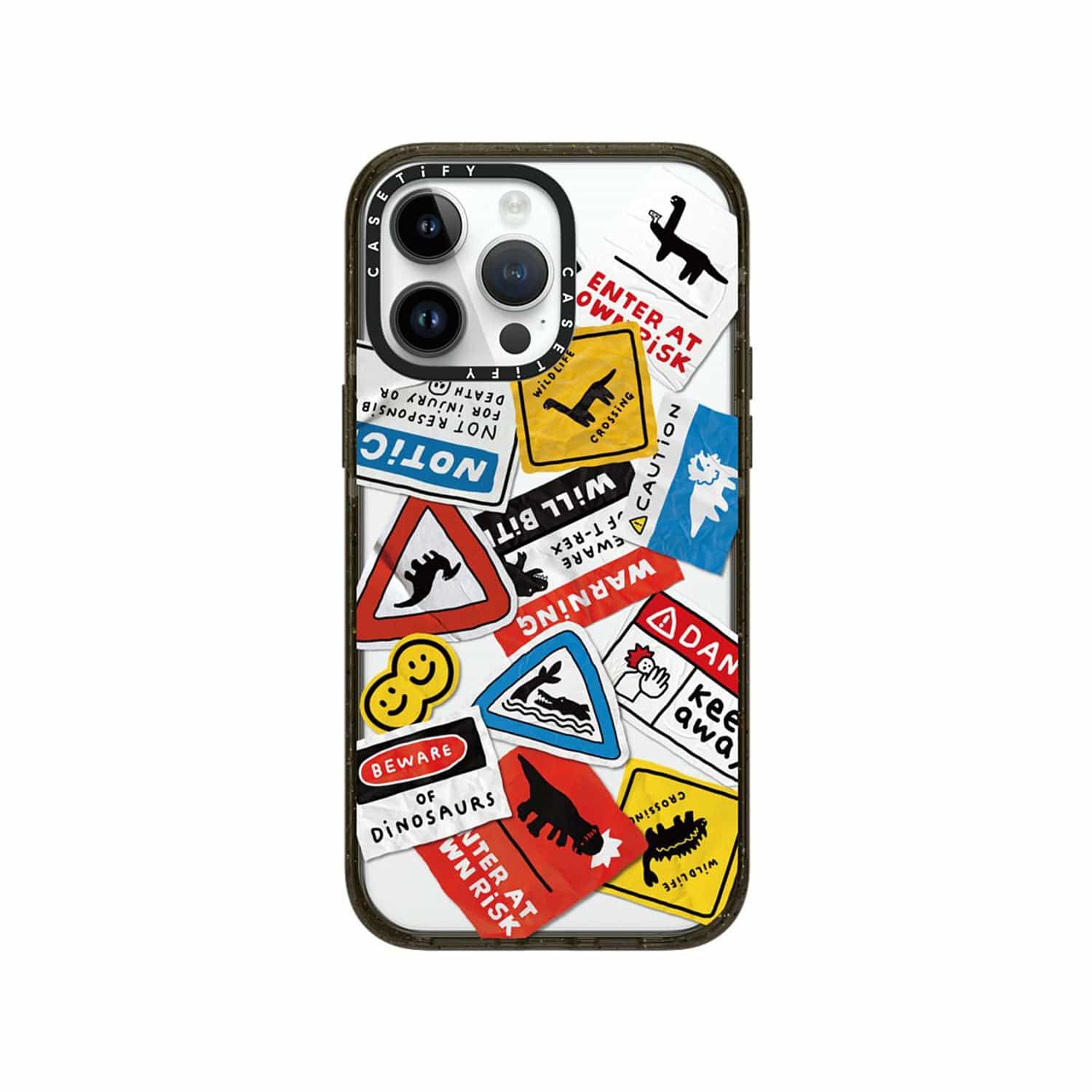 CASETiFY Beware of Dinosaurs Impact Series Case for iPhone 14 Pro / Pro Max
