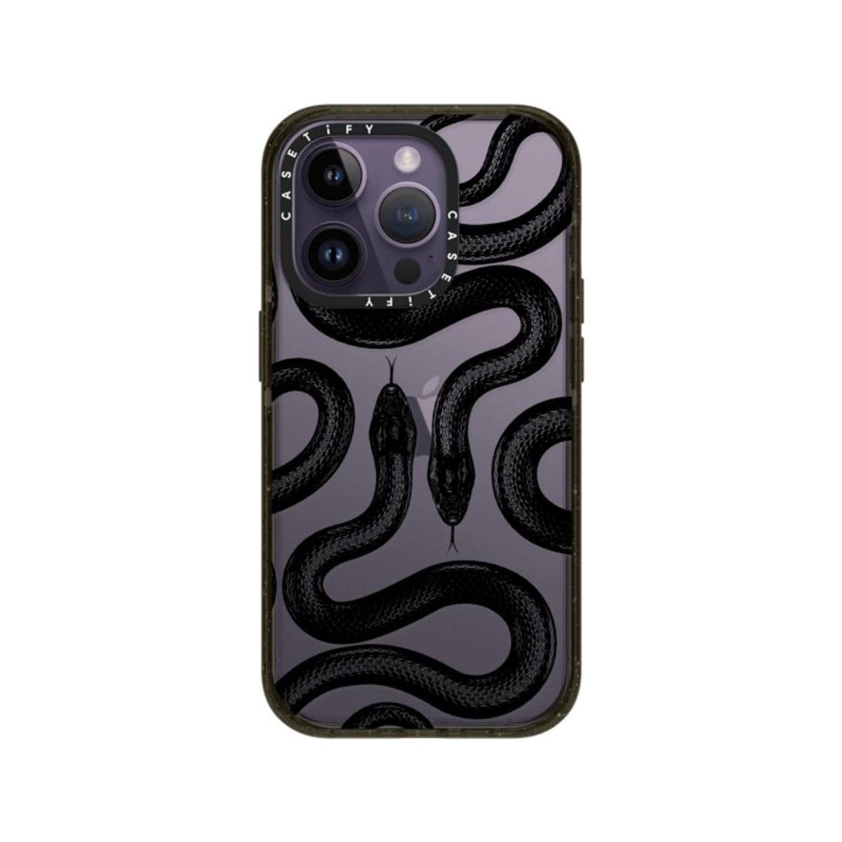 CASETiFY Black Kingsnake Impact Series Case for iPhone 14 Pro / Pro Max