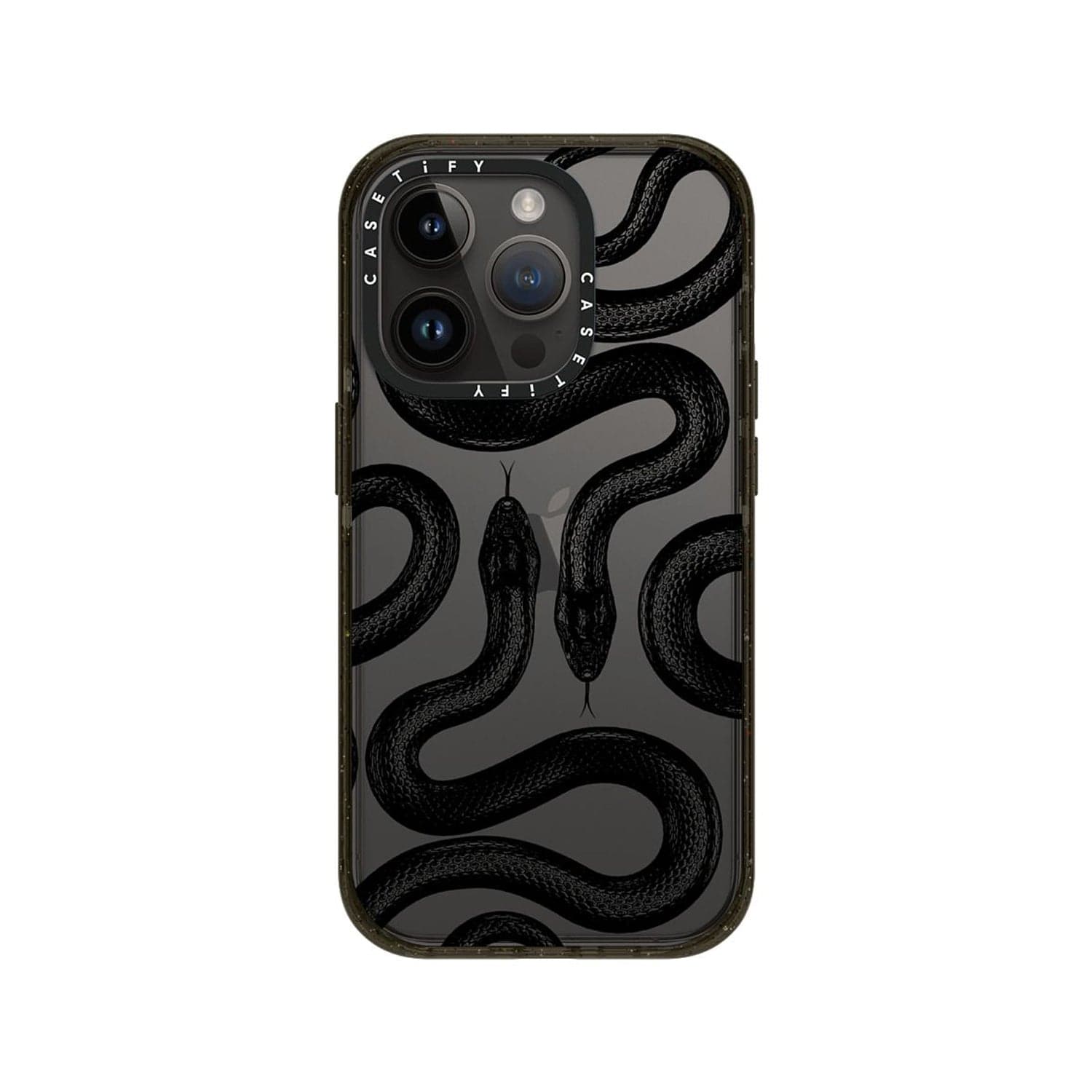CASETiFY Black Kingsnake Impact Series Case for iPhone 14 Pro / Pro Max