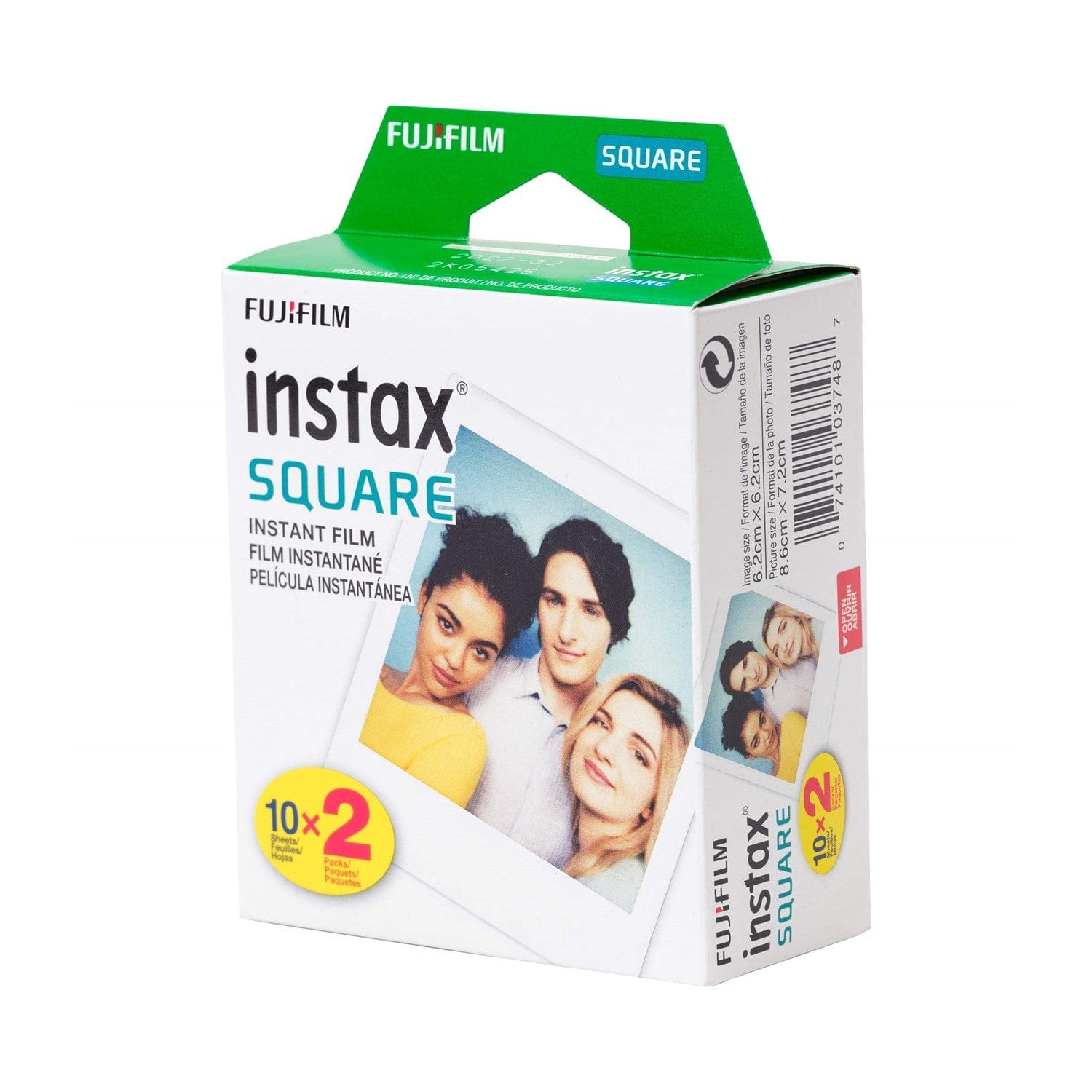 Fujifilm Instax Square Twin Pack - 20 Sheets