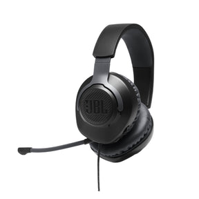 JBL Quantum 100 Wired Over-Ear Gaming Headset With Flip-Up Mic