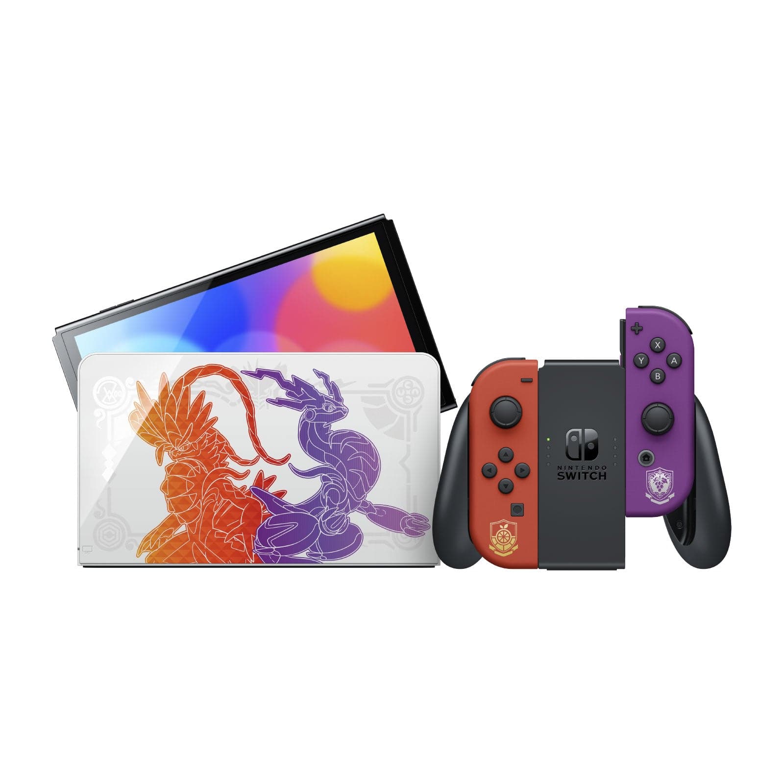 Nintendo Switch OLED Console With Joycon, Pokemon Scarlet & Violet Edition