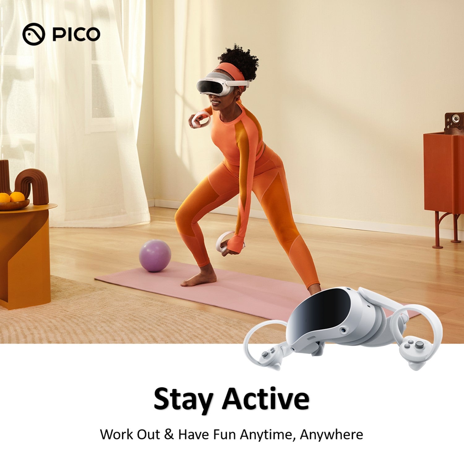 PICO 4 All-In-One Virtual Reality Headset (128GB & 256GB) | 3 in 1 Accessories Pack* + 4 Free Games** + Water Bottle