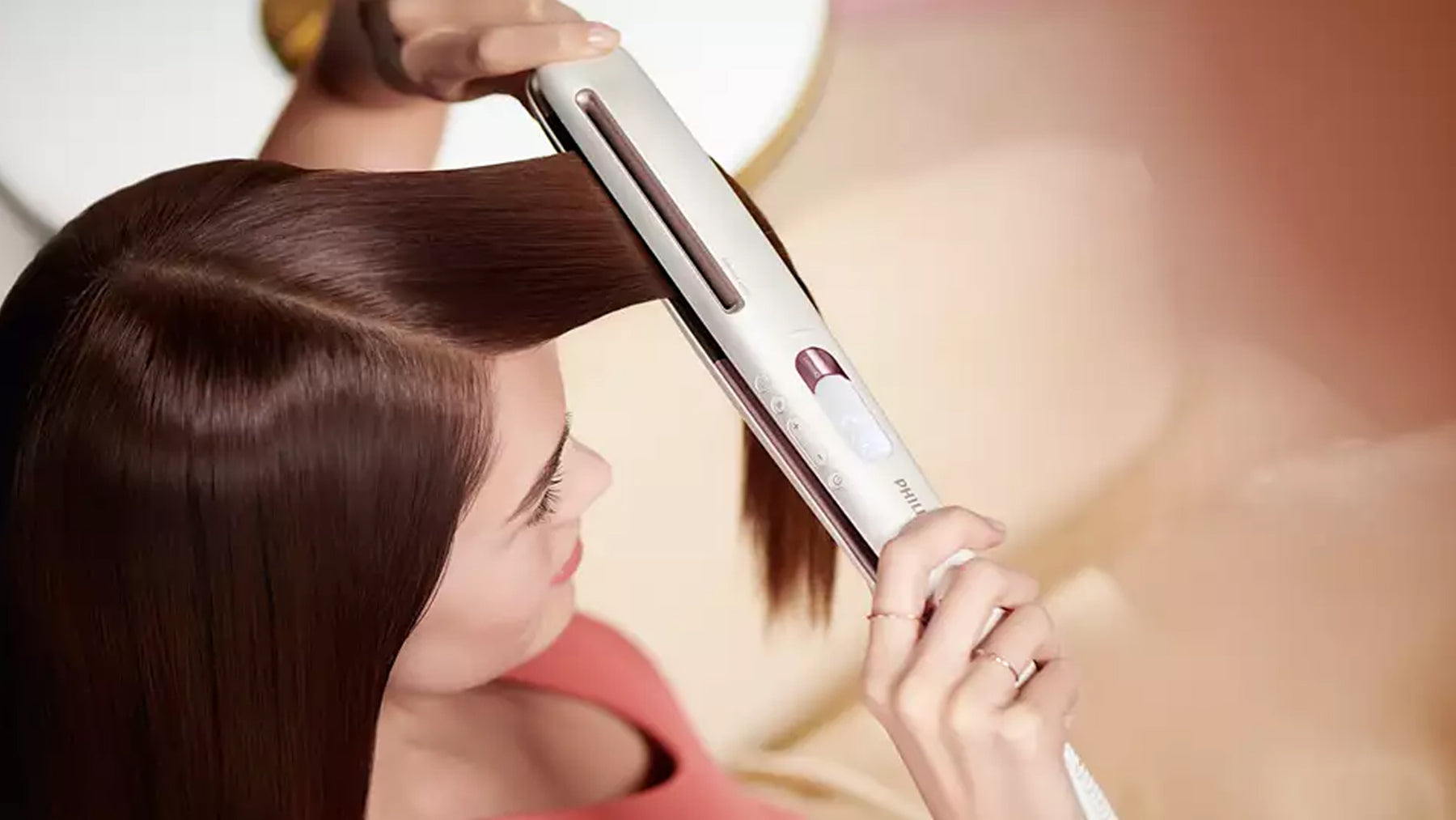 Philips BHS830/03 Hair Straightener with SenseIQ