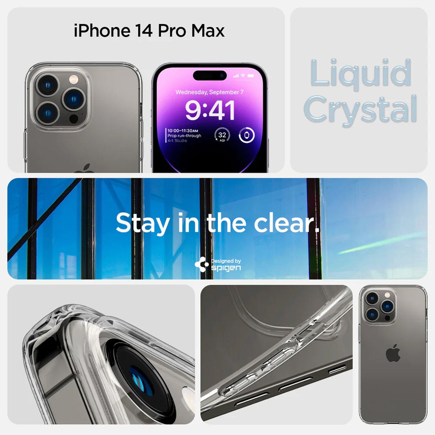 Spigen Liquid Crystal Case for iPhone 14 Series