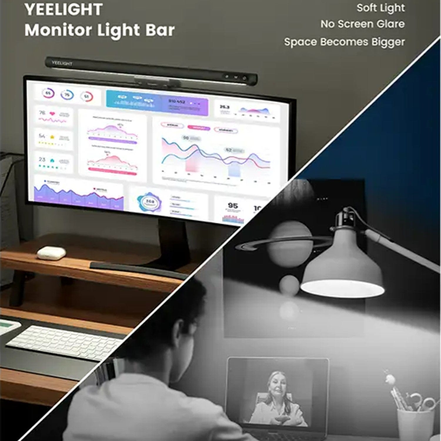 Yeelight Rechargeable LED Monitor Light Bar