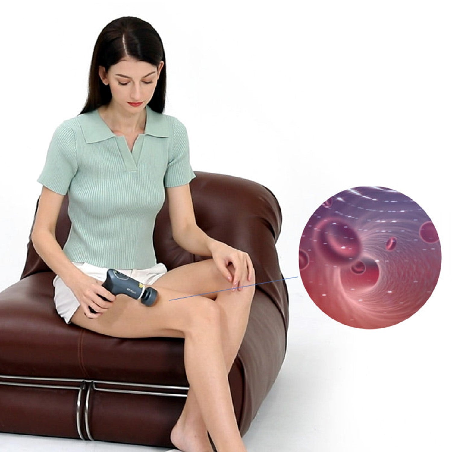 Zikko Dr. Rock Mini BianStone Far Infrared Heating Therapy Massager (H-MG400)
