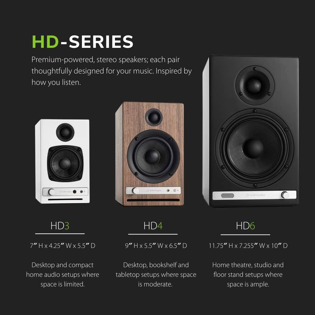 Audioengine HD4 Wireless Powered Desktop Speaker