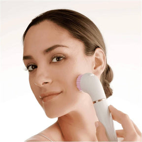 Braun FaceSpa Pro SE 912 Epilator, 3-in-1 Facial Epilator, Cleanser and Skin Toning System for Salon Beauty at Home - Toottoot Singapore