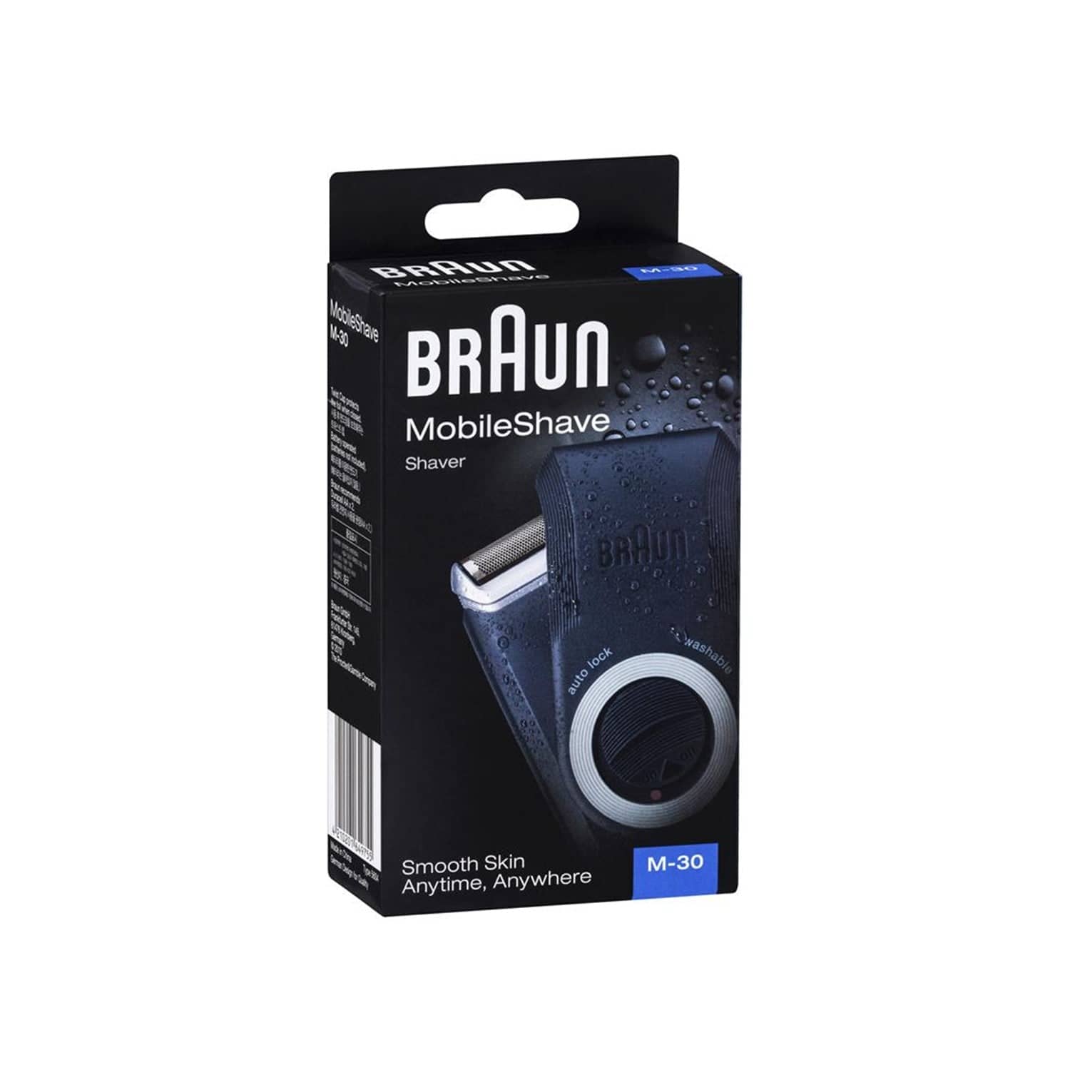 Braun M30 Mobile Shaver & Travel Shaver for Men