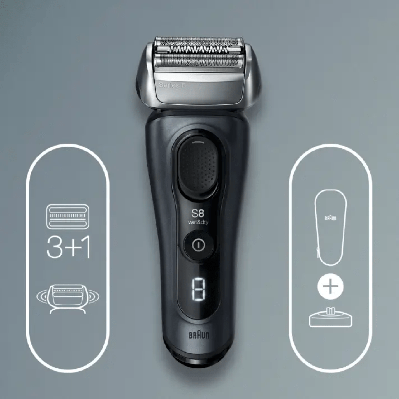 Braun Series 8 8413s Wet & Dry Shaver