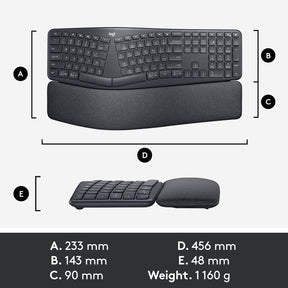 Logitech Ergo K860 Wireless Ergonomic Keyboard