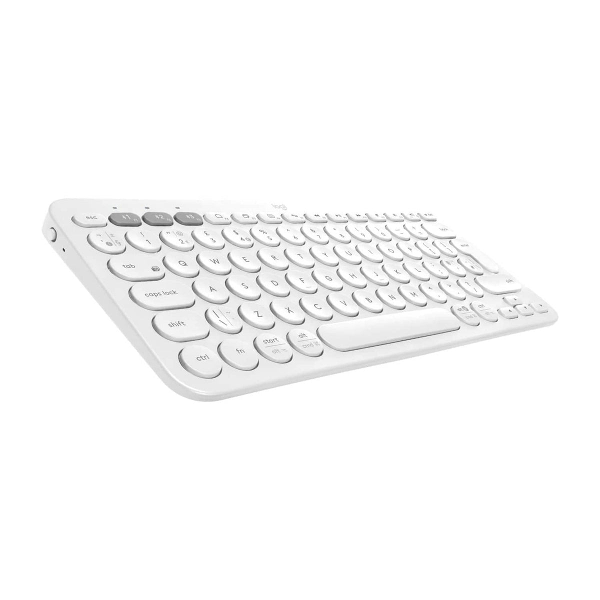 Logitech K380 Multi-Device Bluetooth Keyboard for Mac Off White