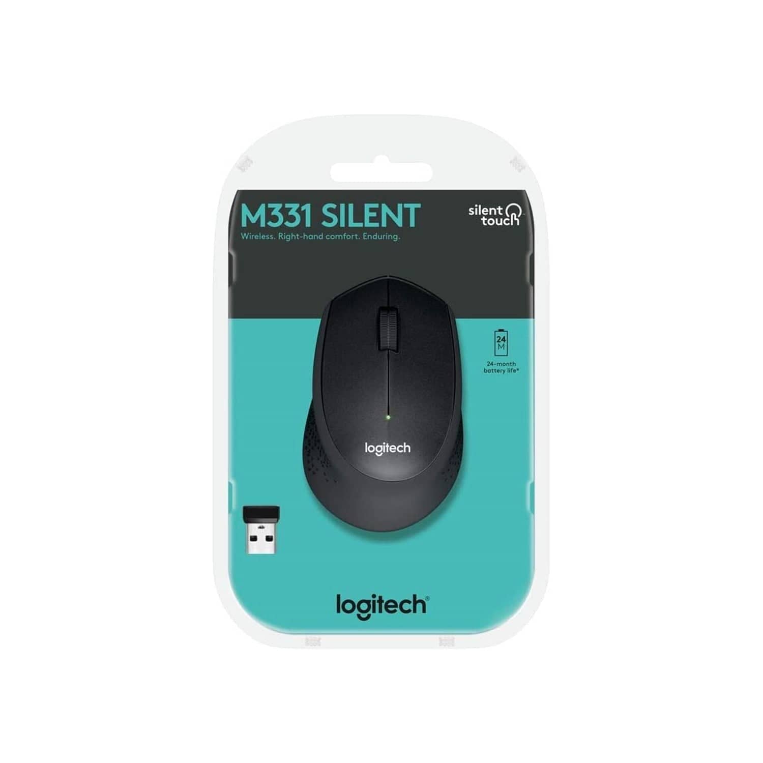 Logitech M331 Silent Plus Wireless Mouse