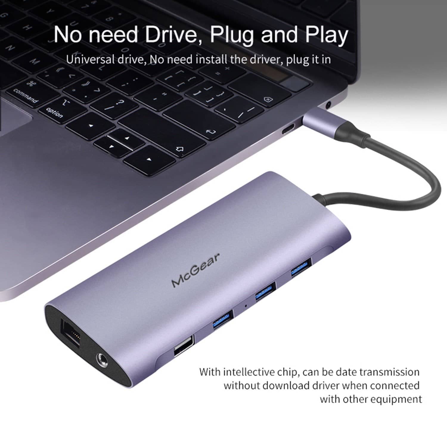 McGear Multi-Port USB-C 11-in-1 Hub