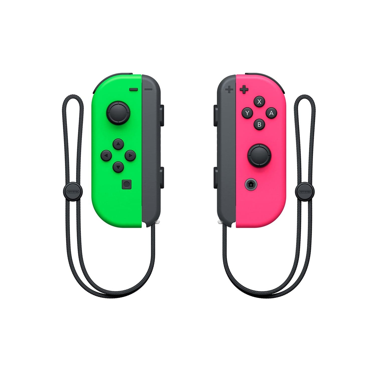 Nintendo Switch Joy-Con Controller Neon Green / Neon Pink
