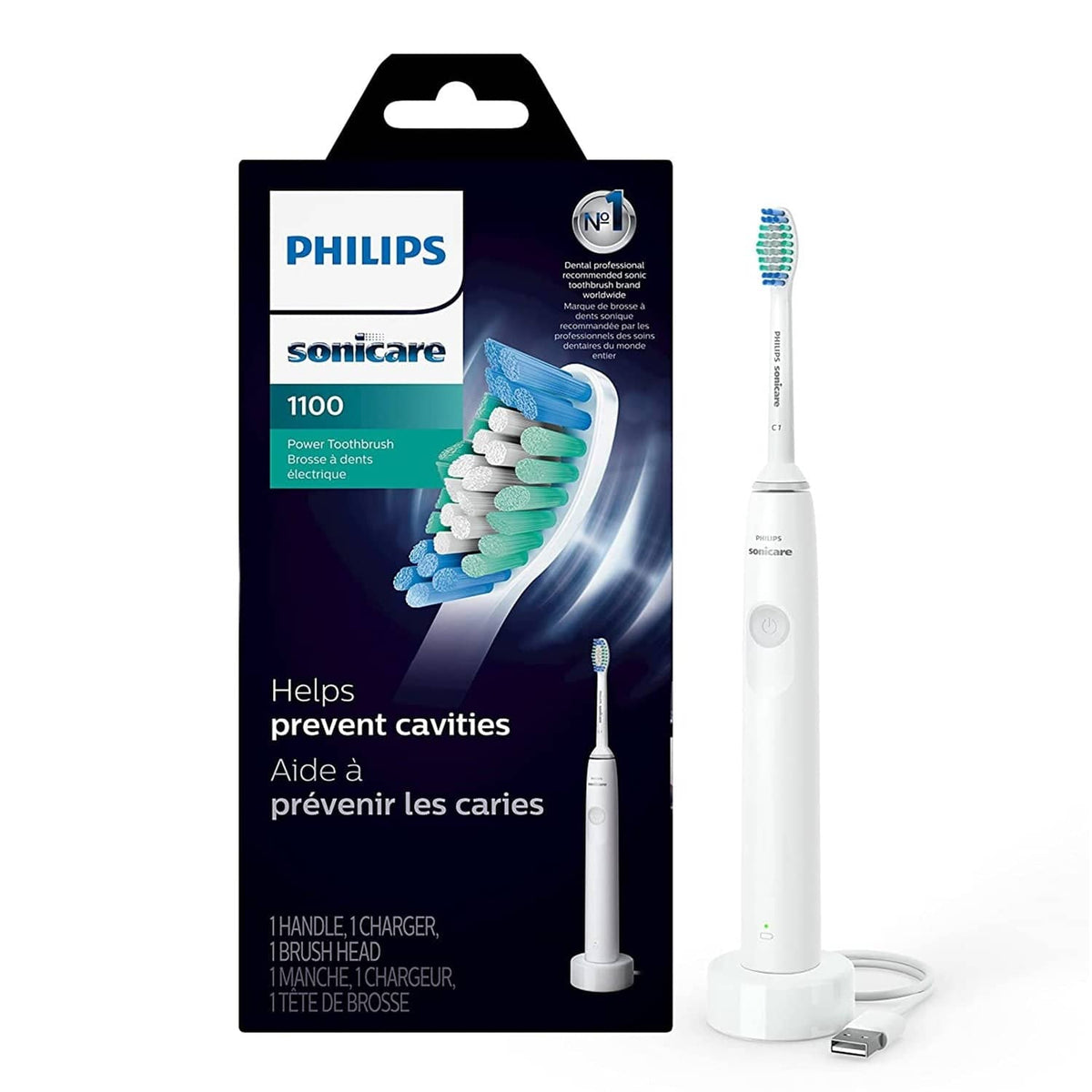 Philips HX3641/41 Series 1100 Sonic Electric Toothbrush