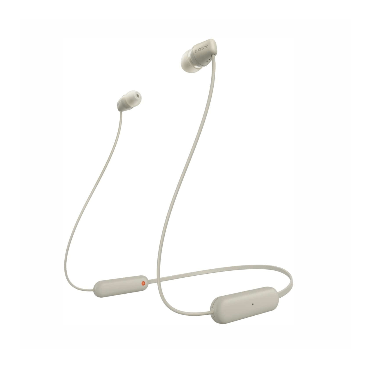 Sony WI-C100 Wireless In-Ear Headphones Beige